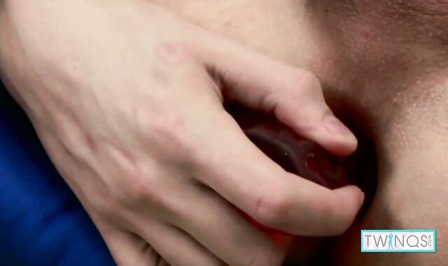 White Milky Boy Toy Lucas Smashes His Crevasse With A Fake Man Rod!