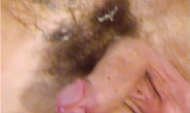 Ample dude-meat of wonderful hairy man gets masturbated by us