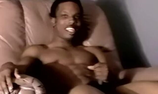 Youthful boy Baby wanking off first-timer GIGANTIC BLACK DUDE MAN SAUSAGE and jizz explosion