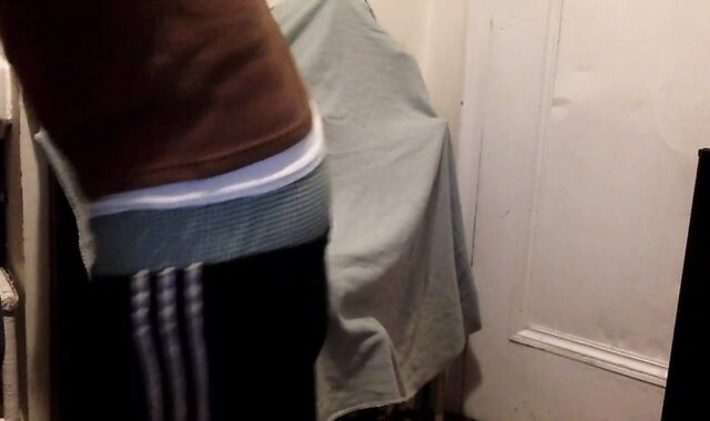 Sagger Gets Stud Manhood and Caught Draining Off