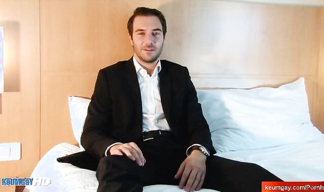 Stefan wonderful harmless french homo-for-pay masculine in a homosexual porno.