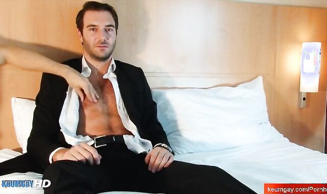 Stefan wonderful harmless french homo-for-pay masculine in a homosexual porno.