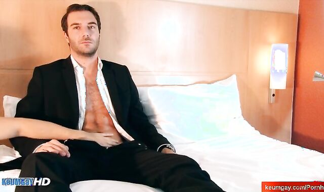 Stefan wonderful harmless french homo-for-pay masculine in a homosexual porno.
