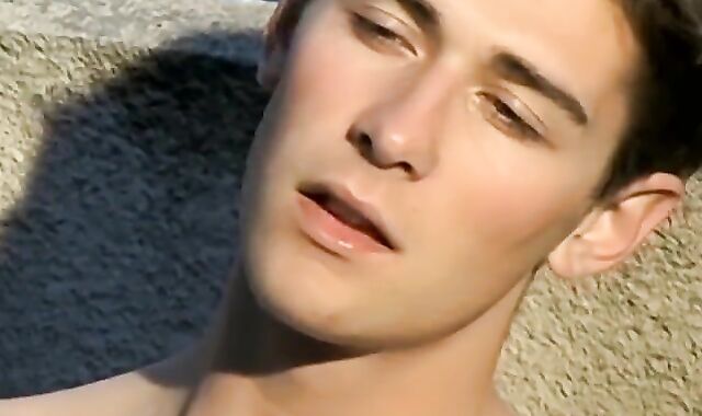 Crazy twink Shane Allen smokes cigars and taunts chisel solo