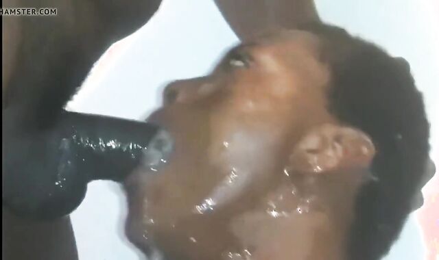 So much slob on that trouser snake