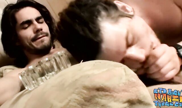 Homosexual-For-Pay thug Drift shoots a explosion on his first-ever-ever-timer pal Devin Reynolds