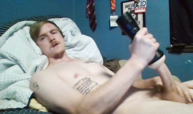 Ultimately got my new fleshlight for my good-sized fellow-meat!! Came multiple times, monstrous climax on web web cam