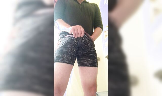 HEFTY JIZZ SHOT gets everywhere in the shower