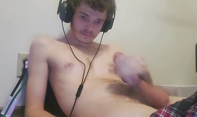 Milking my beef whistle to porno while you observe me.