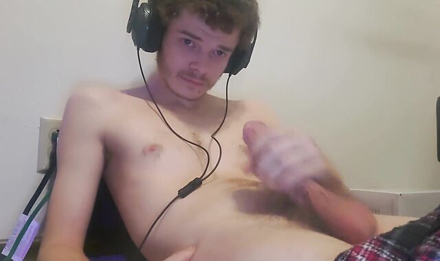 Milking my beef whistle to porno while you observe me.