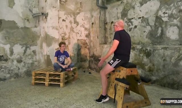 Ginger-Haired youngster Avery Monroe tormented by dom Sebastian Kane