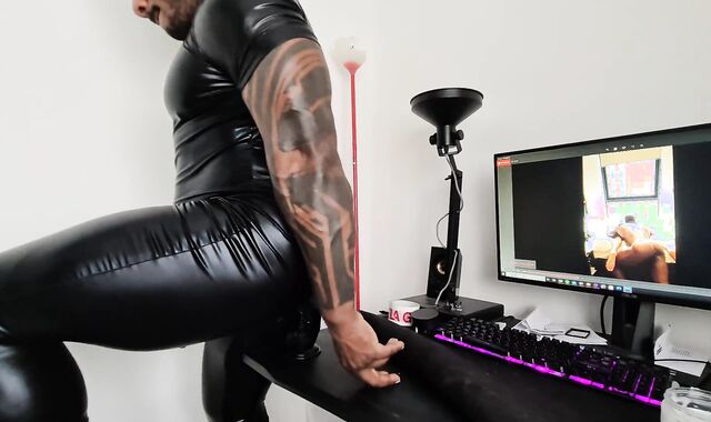 10" fake-bone PVC suit