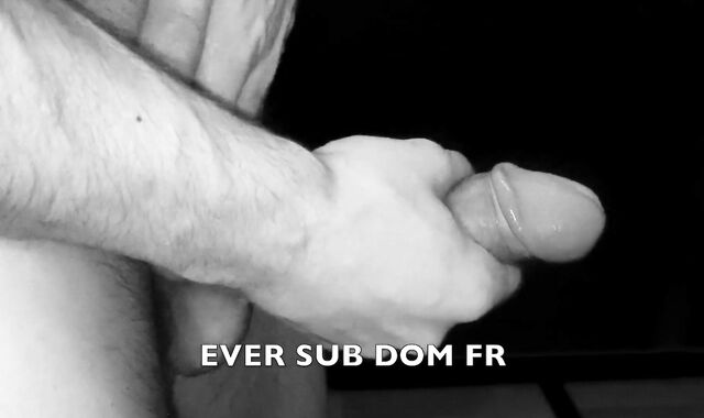 Close Up Giant Rock-Hard-On Cool Male Masturbate