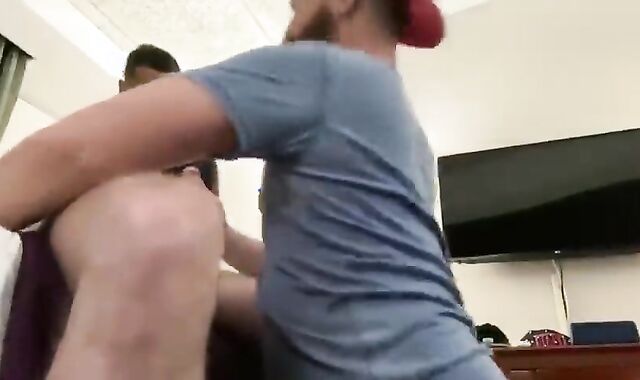 Asher Devin Takes two Explosions to the Face From Thick Shafts