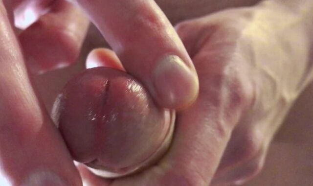 Pop-Shot on your face / sack of babymakers on your face / close up