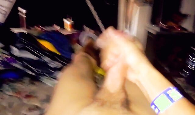 Lovely fellow, hefty dick strokes yummy