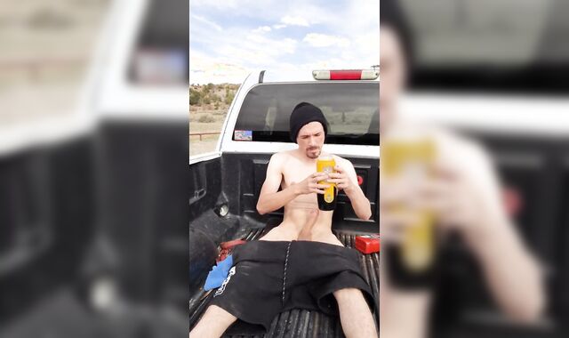 Outdoor Hike and Jerk! PUBLIC SPUNK-SHOT