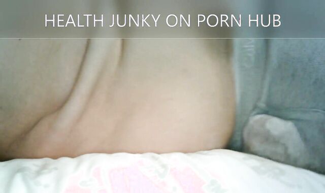 Dry Pummeling Pillow Until Wettened With Explosions of Jism