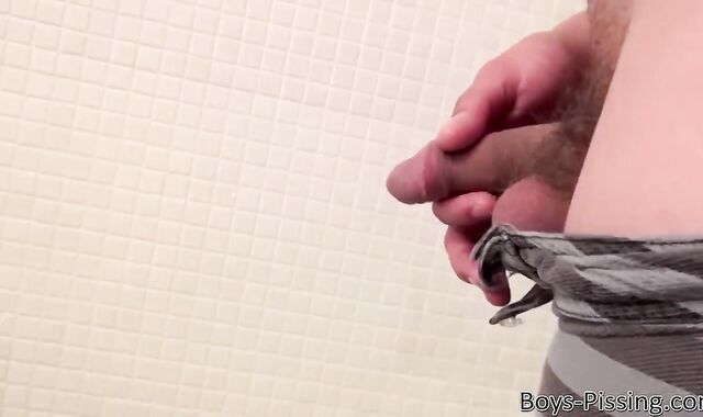 Obedient Preston Ettinger pissed on a few dudes and fucked