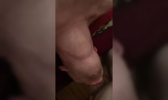 Huge 11 inch white jizz-shotgun opens up out and penetrates mouth rough