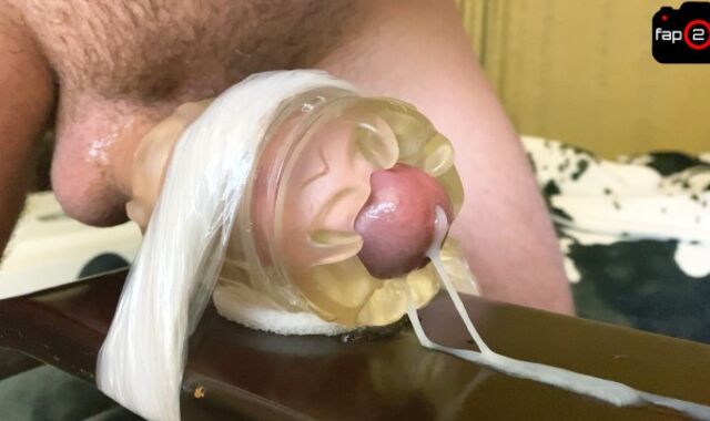 Strenuous Guy Climax while Screwing Fleshlight with Shrieks and Sloppy Talk until Xxl Currency-Shot - 4K