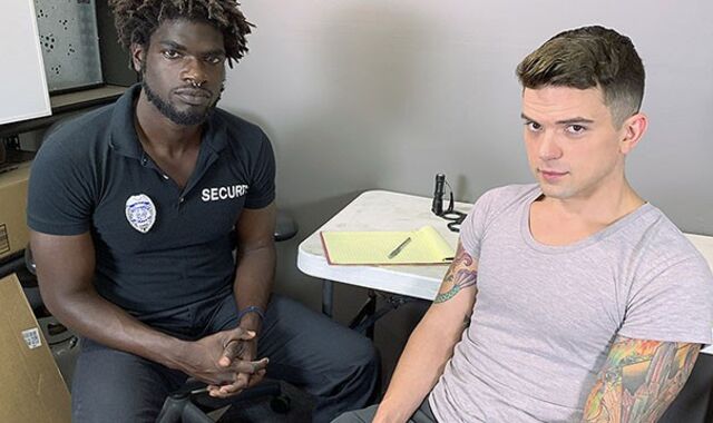 Muscular Officer Devin Trez Tears Up Tatted Baddie Dakota Payne's Meatpipe-Squashing Milky Pinkish Crevice - YoungPerps