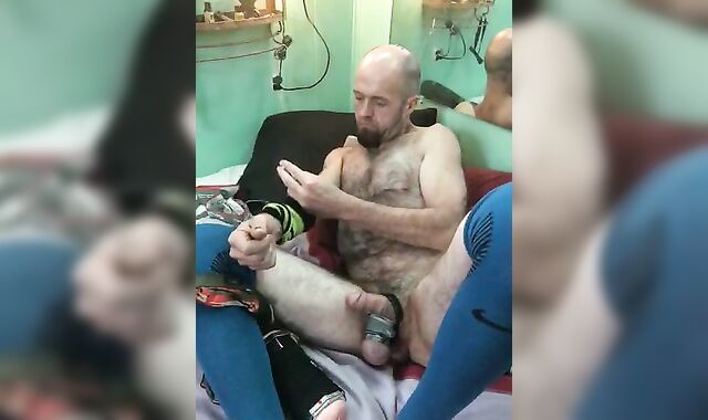 Part 2 smoking stuffing wanking