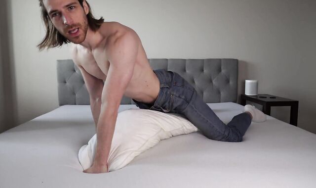 Peter Parker - Blue Jeans Spunk-Pump Tease Dry Hook-Up Pillow Tear Up