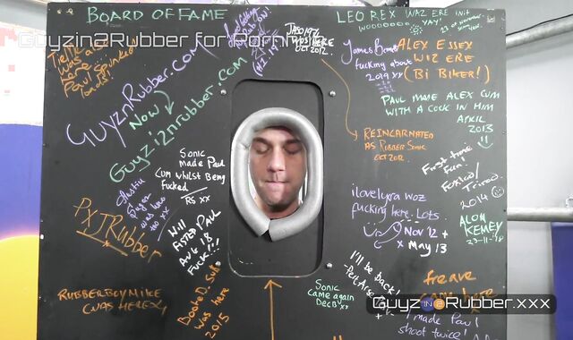 Glory Fuck Hole & schlongs in pumps feature.2 folks in Condom & footwear smooch, masturbate & wank each others' sausages