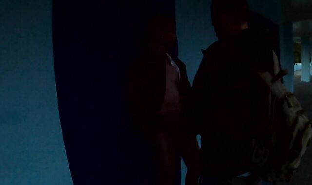 blow-job and getting off at the station