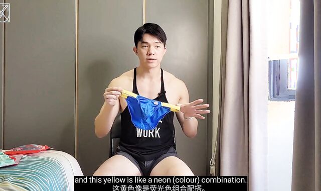 Petit Q uber-magnificent underwear jockstraps thong Try-on Haul | JYAU