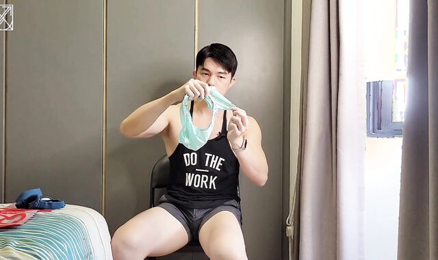 Petit Q uber-magnificent underwear jockstraps thong Try-on Haul | JYAU