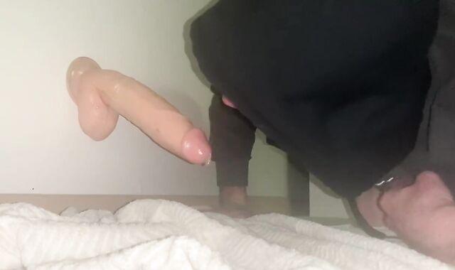 Solo riding 12 inch faux meatpipe