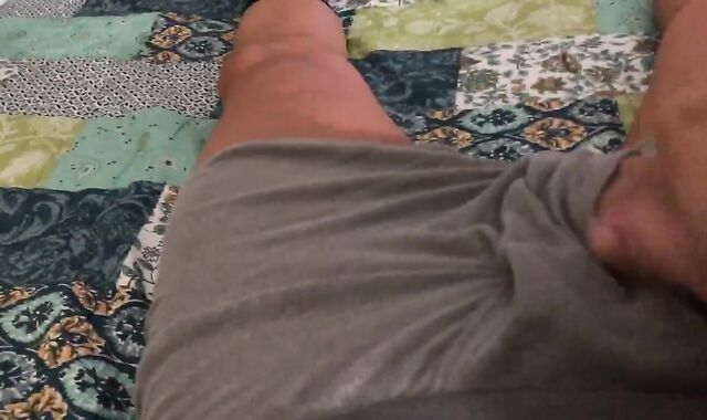 Massive Veiny Fellow Manstick Oozing Flows of Precum