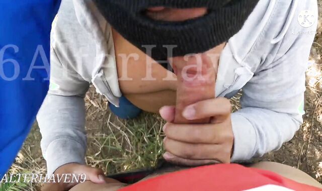 Jacking in Public (Christmas Gift: Suck-Job kay daks bagets sa Eco Park, xxxmas sarap)