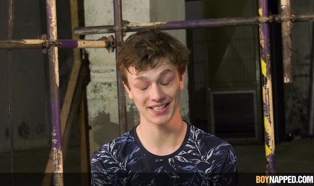 Restrained Alex Fake whipped by mature parent Sebastian Kane