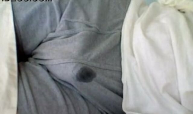 Cuming a slew of while resting