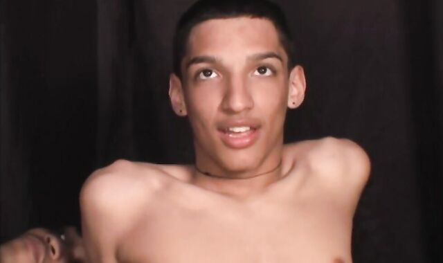 Draped ebony fellow boning shaft-wringing milky arse