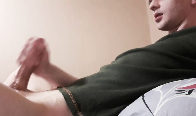 Lubed Knob Masturbate Off Slowly