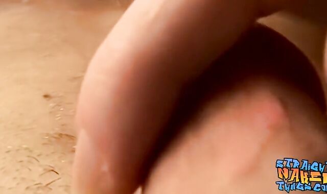 Homo-For-Pay twink milking off and jizz shot