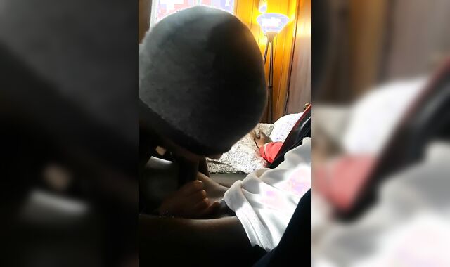 walks in on me and my company in the livingroom pt.1 (real)