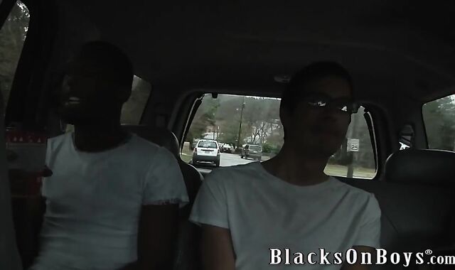 Nate Richards Attempts To Treat 2 Dark-Hued Cocks