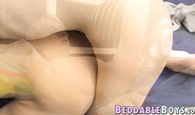 Blond Miles Pride backdoor munched and screwed rock hard by yam-sized trouser snake twunk