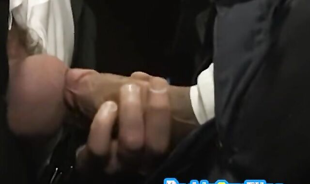 Tommy DeLuca and Sal Capra deep throating meatpipes in hard-core tear up-festival