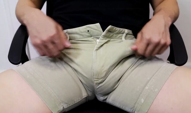 Caught Playing My Edging Swelling with Prick-Squashing Cut-Offs and Praying For Spunk