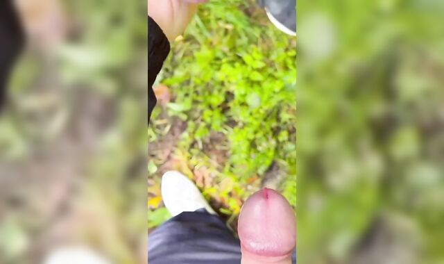 Queer cruising - fellating a married man’s guy fuckpole and drinking jism plus destroyed orgasm