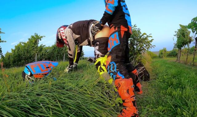 Outdoor Ravage with my BF in Fox MX Gear