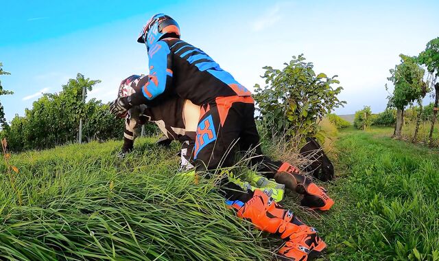 Outdoor Ravage with my BF in Fox MX Gear