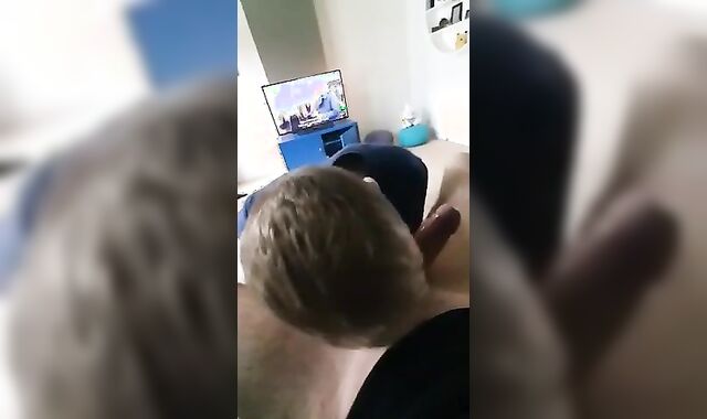 Sucking bf till the end, Ultra-Crazy orgasm!