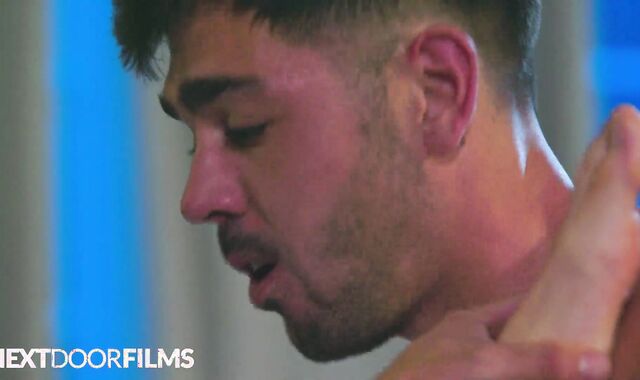 NextDoorFilms - Ultra-Uber-Cute Cocked Writer Schlongs Down Bratty Twunk Muse -